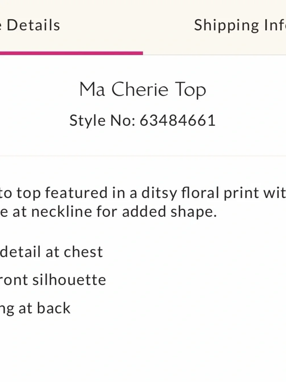 Free People Black Floral Tie-Neck Blouse